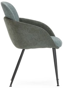 Niebieski fotel Nure – MOME