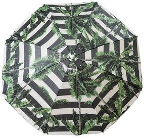 Parasol PALMA 180 cm, czarno-biały