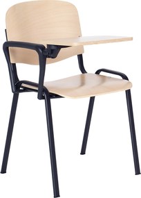 Krzesło konferencyjne sklejkowe ISO D z pulpitem