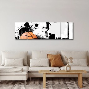 Obraz - Koszykarz (170x50 cm)