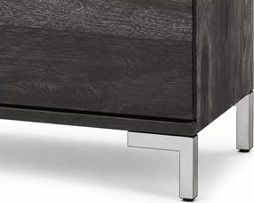 Komoda 160 cm Hiral z litego drewna sheesham z 3 szufladami