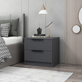 Stolik nocny Kale Plus Anthracite