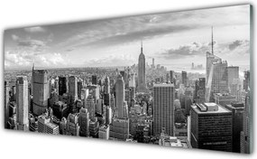 Szkło do Kuchni na Ścianę Rytm Miejskich Kamienic