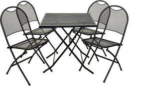 Metalowy stół ogrodowy ZWMT-70F - 72 cm, składany