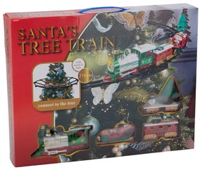 Świąteczny pociąg na choinkę, 23 elementy, Ø 87,5 cm
