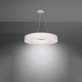 Żyrandol SATURNO SLIM 70 biały SOLLUX  LIGHTING