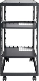 Szafa Serwerowa SucceBuy 20U 4 - Szafa Serwerowa Słupkowa, 58cm - 102cm Regulowana, Obudowa Sieciowa