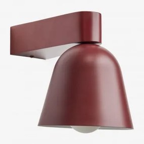 Kinkiet Ścienny Do Łazienki Z Żelaza Briavel Czerwone Wino - Sklum