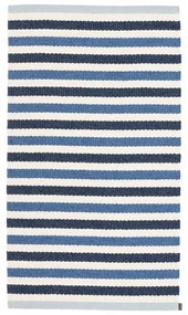 Niebiesko-kremowy dywan odpowiedni na zewnątrz 70x120 cm Teo Denim – Pappelina