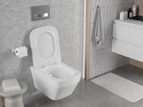 Mexen Riva miska wc Rimless Tornado, biała połysk - 3363XX00T
