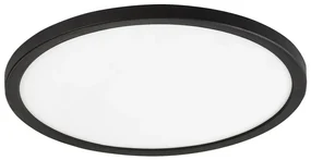 Rabalux 71096 lampa sufitowa Slim LED Gonzalo 24 W, czarny