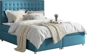 Duże łóżko z pojemnikami na pościel 160x200 T4-S20