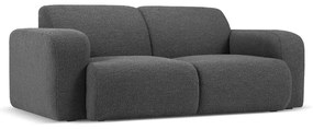 Ciemnoszara sofa z materiału bouclé 170 cm Molino – Micadoni Home