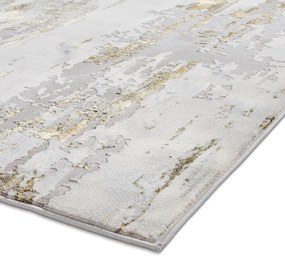 Szaro-złoty dywan 170x120 cm Apollo – Think Rugs