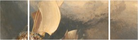 Obraz - William Turner, Fishing Boats with Hucksters Bargaining for Fish, reprodukcje (170x50 cm)