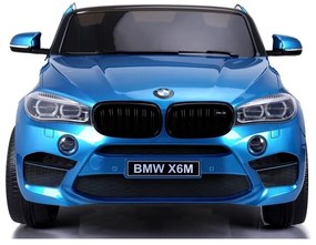 Auto na akumulator nowe bmw x6m niebieskie lakierowane