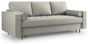 Jasnoszara rozkładana sofa Milo Casa Santo