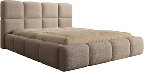 Łóżko tapicerowane SAMOS z pojemnikiem na pościel