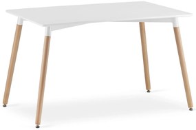 Stół do jadalni ADRIA 120x80 cm biały
