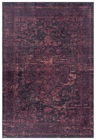 Dywan drukowany antypoślizgowy Fiesta Loft czerwony 80 cm x 250 cm