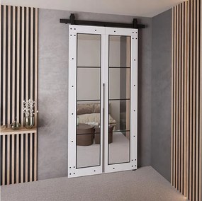 Drzwi Przesuwne QUDIO M6 Biały 80