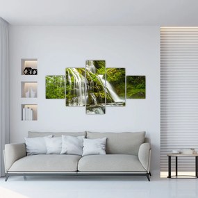 Obraz - Wodospad, Wind River Valley (125x70 cm)