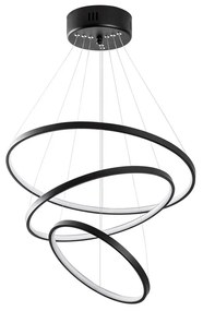 Lampa wisząca LED Simit - 13697, czarny