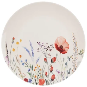 Orion Porcelanowy talerz do serwowania Poppy, śr. 27,3 cm