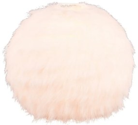 Kremowa lampa stołowa (wys. 24 cm) Furry – Trio