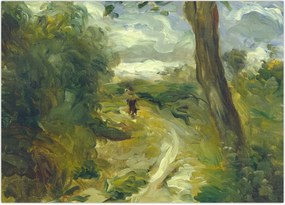 Obraz na szkle - Auguste Renoir, Landscape between Storms, reprodukcje (70x50 cm)