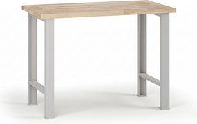 Stół warsztatowy G7, blat bukowy, 1200 x 685 x 840 mm