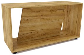 Nowoczesny stolik kawowy dąb craft - Allon 3X