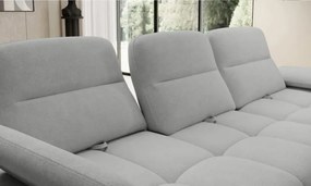 Narożnik FALCAO S układ L Lewostronny z funkcją RELAX w ktaninie AURORA 04 WERSAL