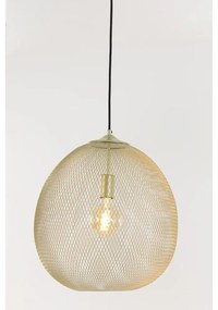 Lampa wisząca w kolorze złota z metalowym kloszem ø 40 cm Moroc – Light &amp; Living