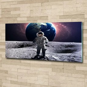 Foto obraz szkło hartowane Astronauta