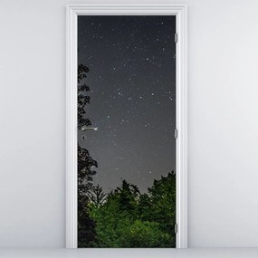 Fototapeta na drzwi - Nocne niebo (95x205cm)