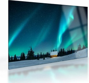 Obraz na szkle - Aurora Borealis (70x50 cm)