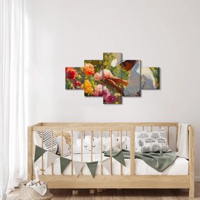 Obraz - Ogrodnik (125x70 cm)