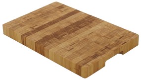 Deska do krojenia z drewna bambusowego,gruba taca kuchenna firmy KESPER