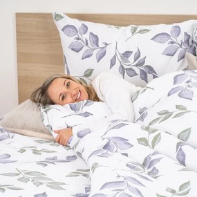 4Home Pościel z kory Soft Leaves, 140 x 200 cm, 70 x 90 cm