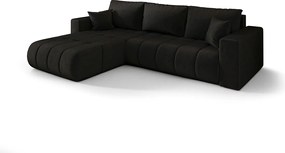 Narożnik BEDANTE MILO PREMIUM L Monolith 97 lewy z funkcją spania Mebel łączący wygodę i nowoczesny design