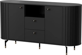 Komoda THIRA 150,1 cm do Salonu Sypialni Czarny