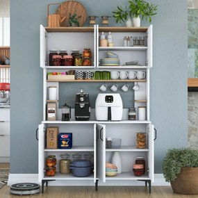 Szafa Jevy Walnut and White