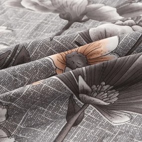 Letnia kołdra FLORVEX 140x200 cm, szara