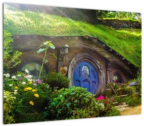 Obraz na szkle - Hobbit (70x50 cm)
