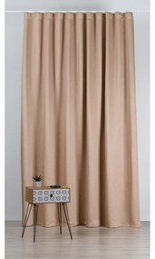 Brązowa zasłona 140x270 cm Cora – Mendola Fabrics