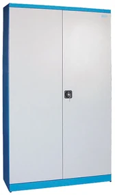 Szafa warsztatowa na narzędzia wąska GD, 4 półki, spawana, nośność 50 kg, 1100 x 380 x 1920 mm