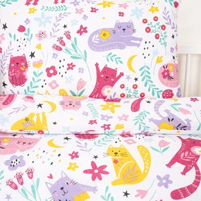 4Home Dziecięca pościel bawełniana do łóżeczka Playful Paws, 100 x 135 cm, 40 x 60 cm, 100 x 135 cm, 40 x 60 cm