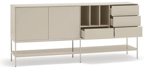 Kremowa komoda 220x98x45 cm Platt – Teulat