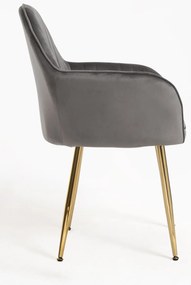 Eleganckie zote krzeso